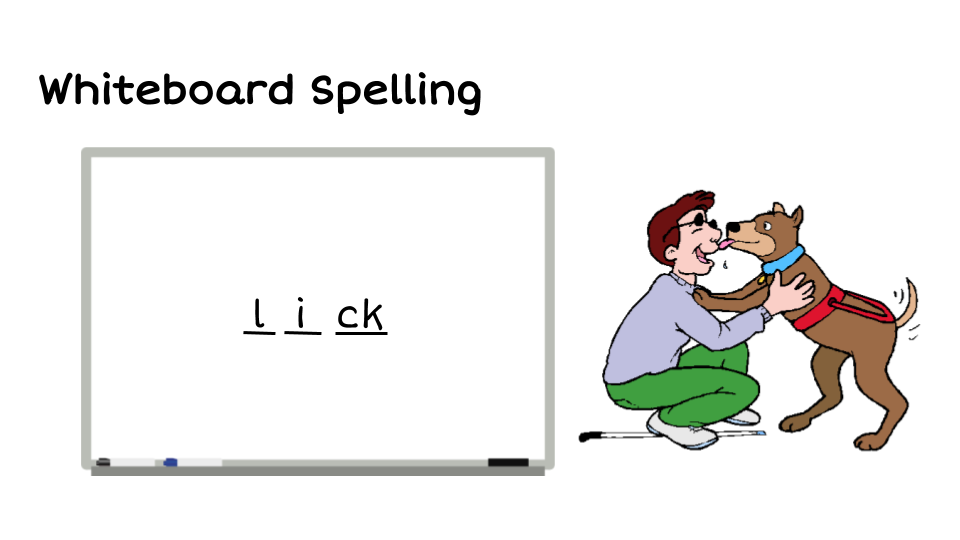 The Whiteboard Spelling Procedure Lexercise